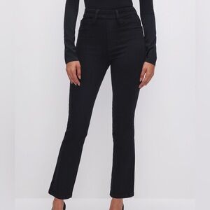 Good American Jet Black Denim